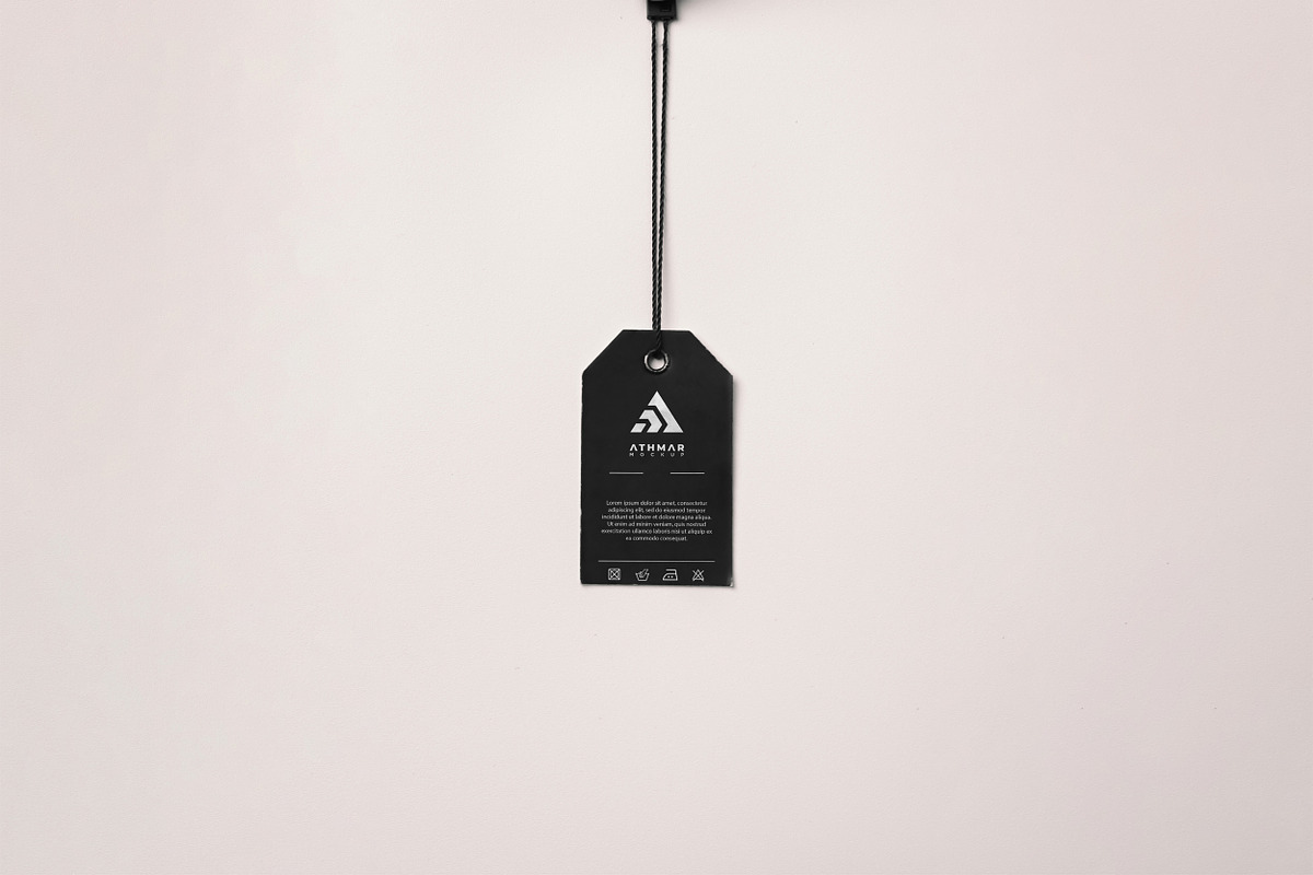 Label Tag Mockup, a Shirt Mockup by Assyat (Photo 3 of 5)