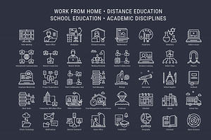 Work From Home, Distance Education
