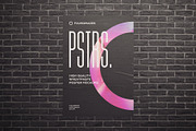 50 poster mockup bundle glued paper, an Advertising Mockup by FoundImages (Thumbnail 43 of 55)