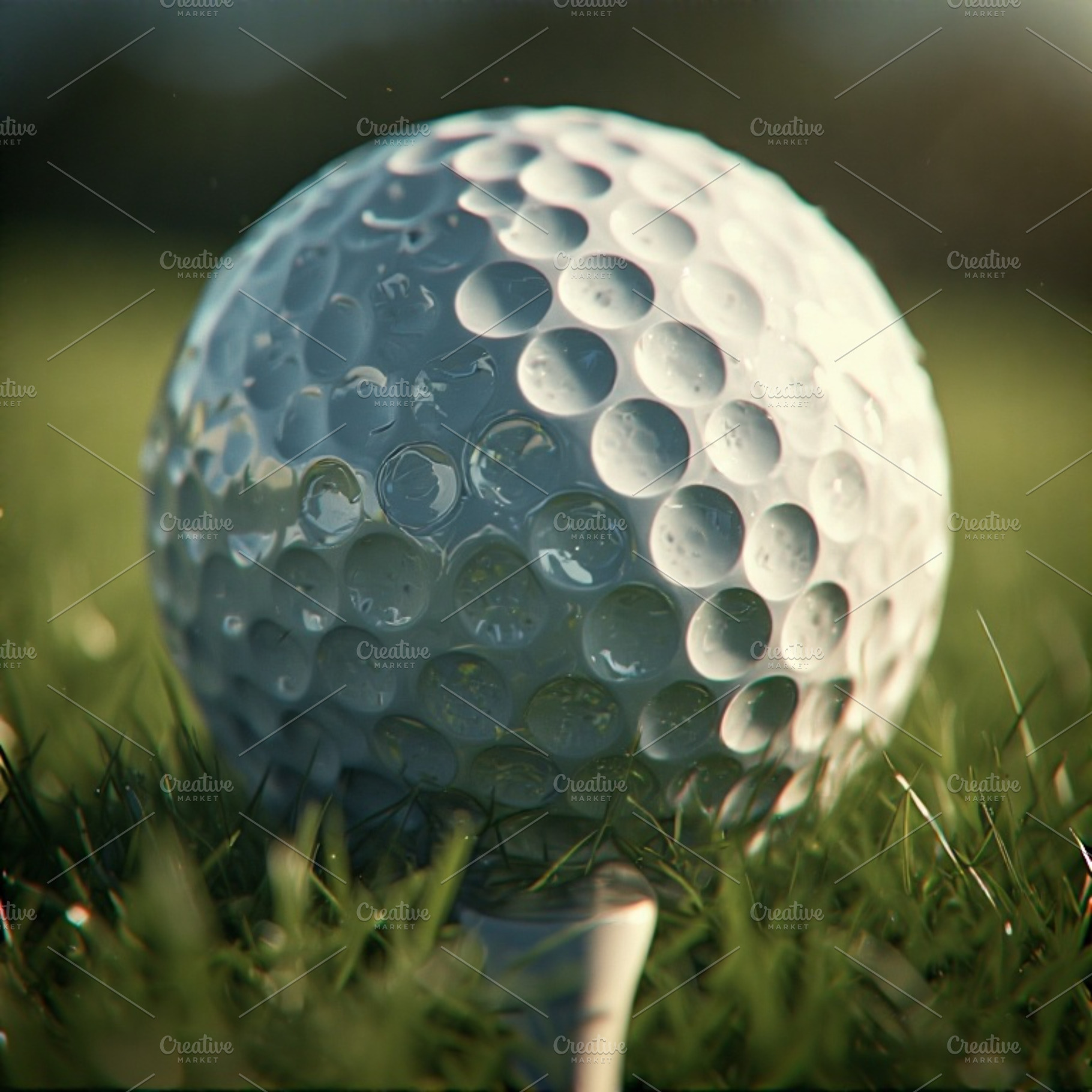Golf ball stock image, a Photo by ComfortQ