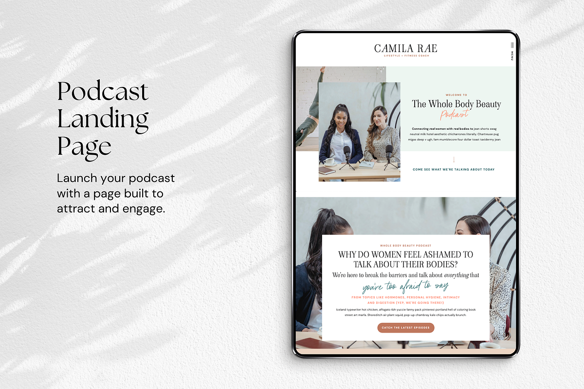 Health Coach Website MEGA Bundle, a Websites & App Template by Sugar Studios (Photo 6 of 9)