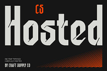 CS Hosted – Inktrap Font