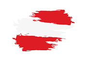 Flag Austria., an Illustration by Tanysl (Thumbnail 1 of 4)