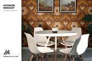 Interior Mockup - Modern Dining Room, a Household Mockup by Andrea Muller (Thumbnail 1 of 7)