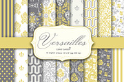 18 elegant Versailles style papers, a Pattern Graphic by CLIPART GARDEN (Thumbnail 1 of 5)