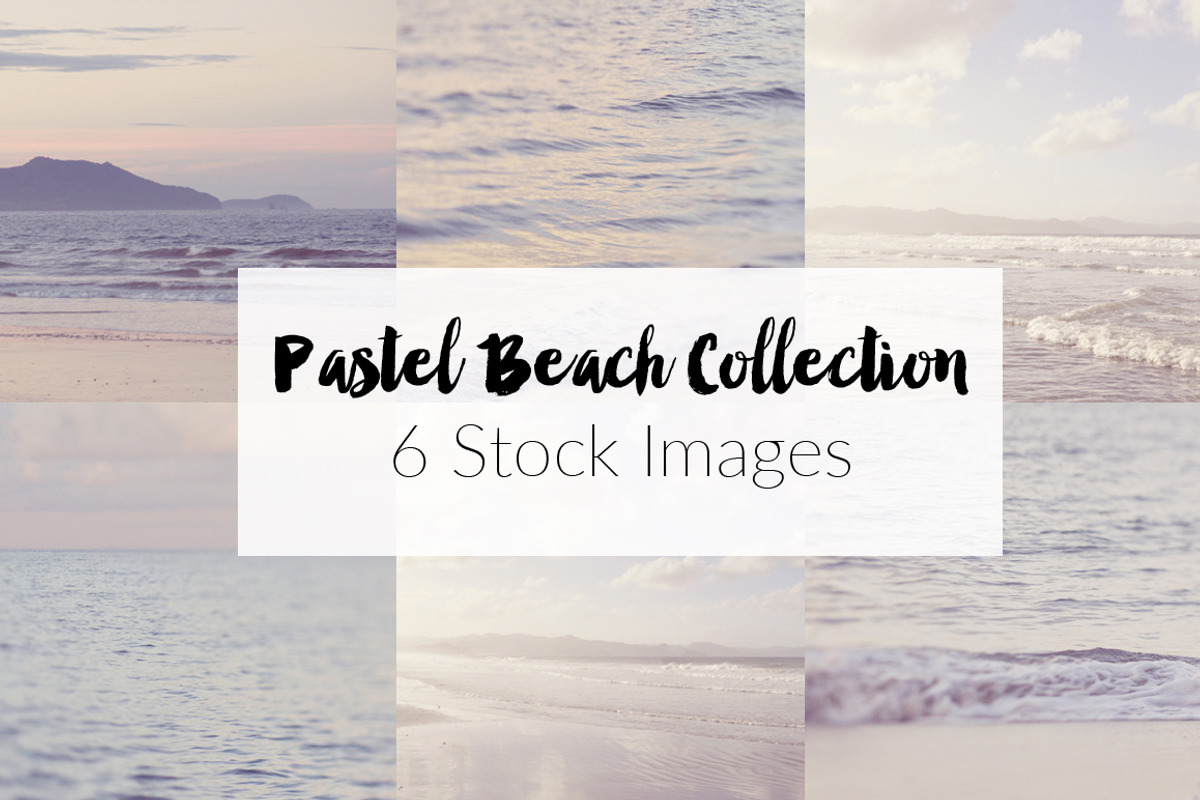 Pastel Beach ~ 6 Stock Photographs, a Nature Photo by Dee Andreoli Photography (Photo 1 of 7)