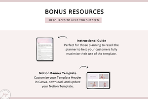 Notion PLR Template Workout Planner