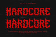 Bubblebloods, a Blackletter Font by HATFSTUDIO (Thumbnail 5 of 9)