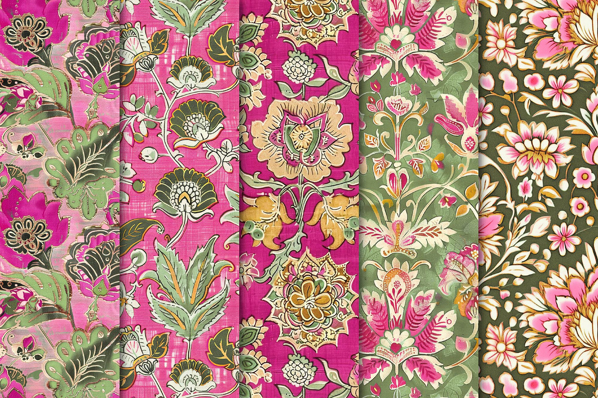 Bohemian Printable Backgrounds, a Pattern Graphic by Maishop (Photo 7 of 8)