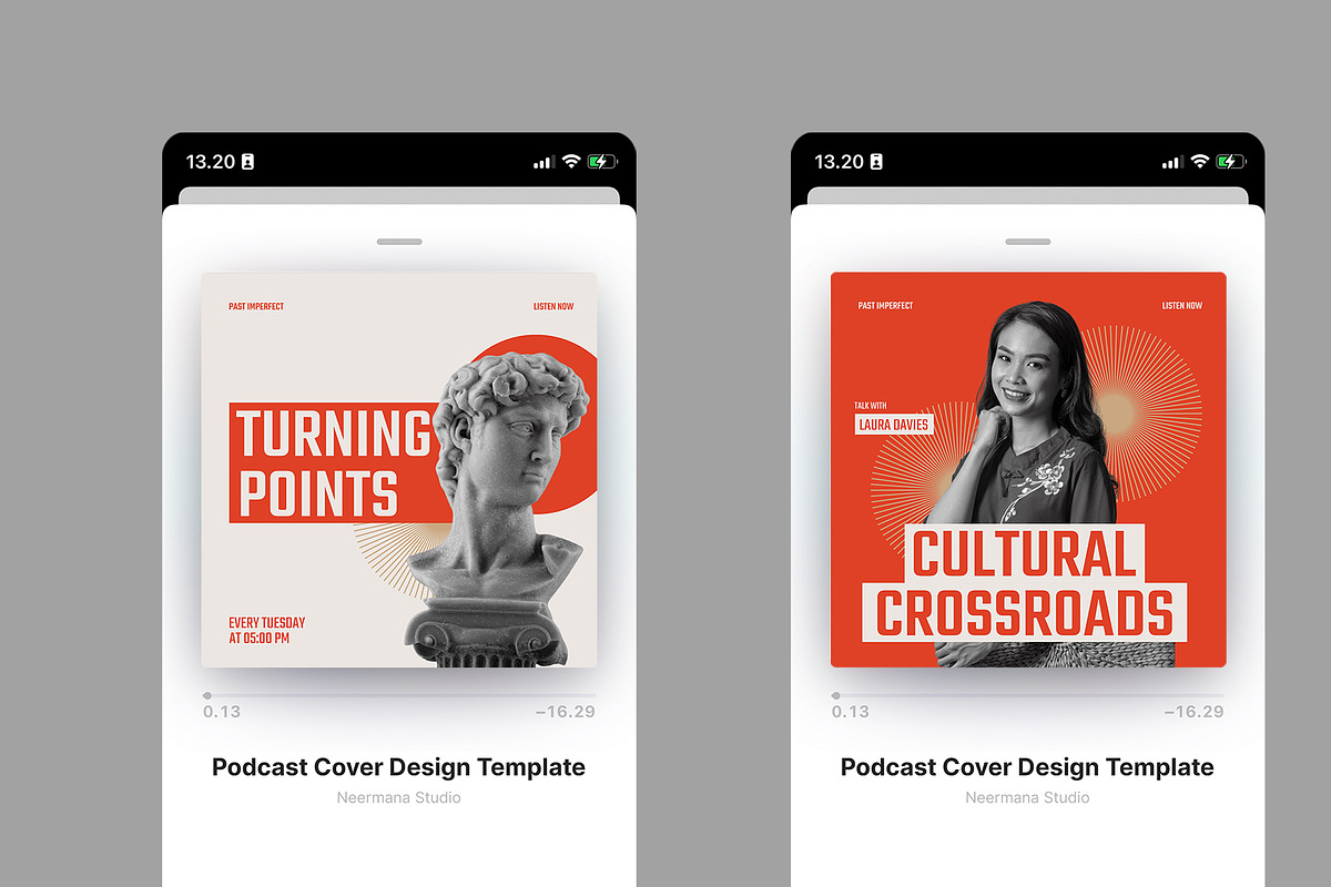 History Podcast Cover, a Social Media Template by Neermana (Photo 3 of 4)