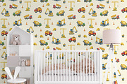 Watercolor Construction Patterns, a Pattern Graphic by PatternPalette (Thumbnail 5 of 9)