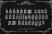 Shock Fest - Blackletter Font, a Blackletter Font by Arendxstudio (Thumbnail 7 of 8)