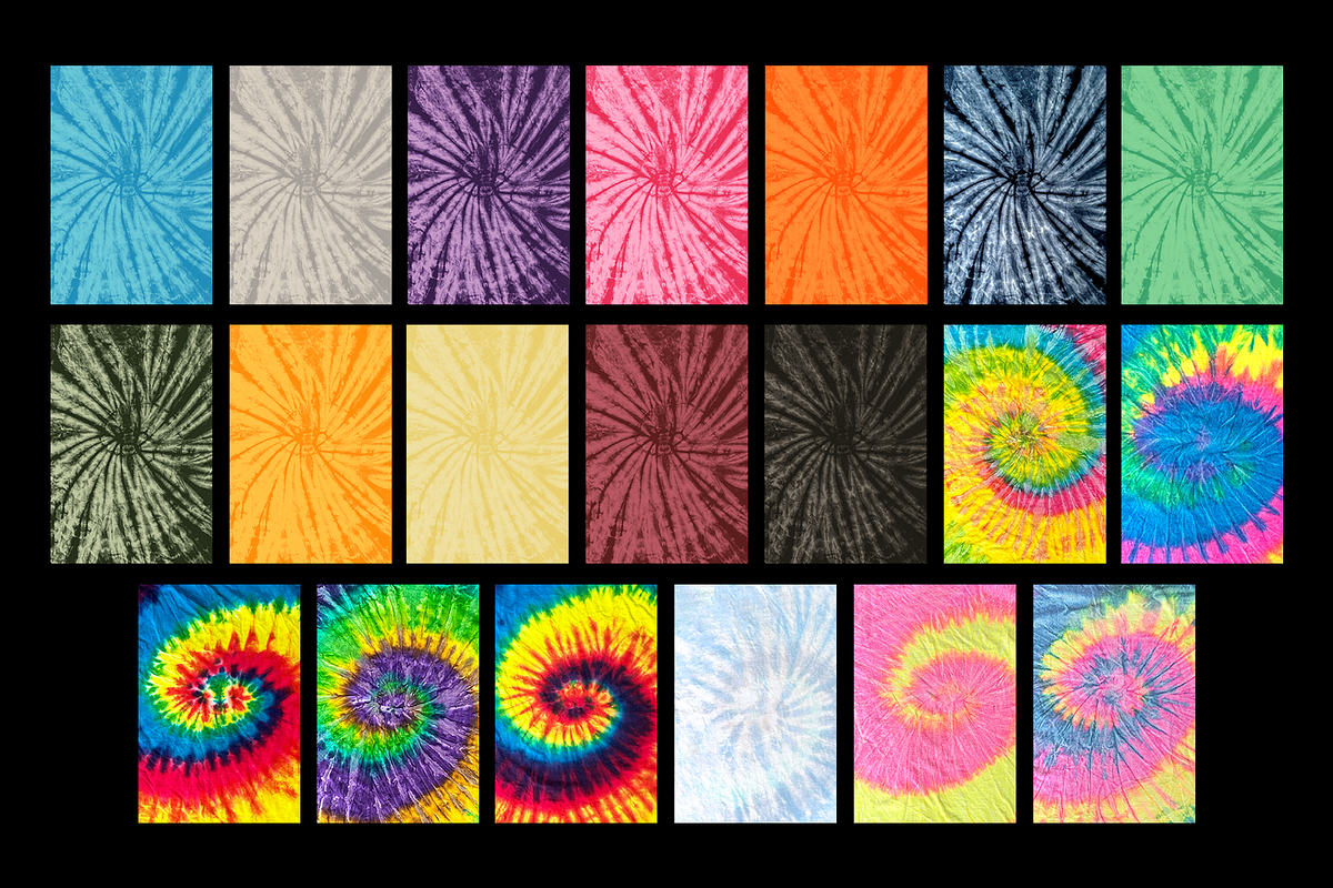 Colortone Tie Dye Textures, a Texture Graphic by bsteczdesigns_ (Photo 2 of 6)