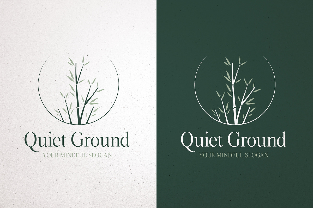 Bamboo Logo Template | Canva & AI preview 3
