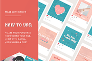 50 Instagram Post Templates - Canva, a Social Media Template by Gebers Marketing & Design (Thumbnail 5 of 7)