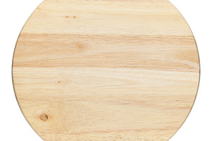 Round wooden cutting board featuring cutting board, chopping board, and