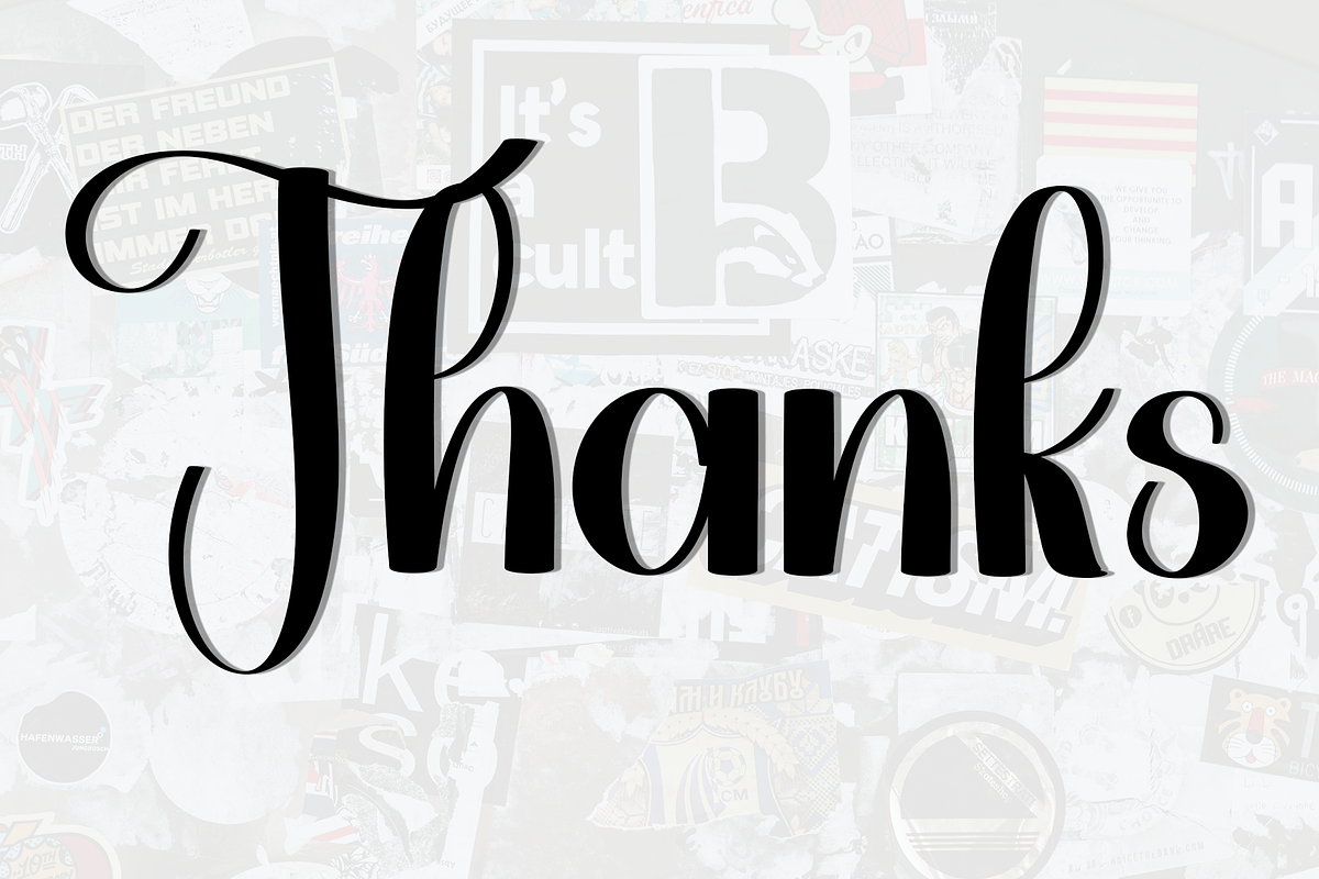Typography, a Handwritten Font by FreshTypeINK (Photo 8 of 8)