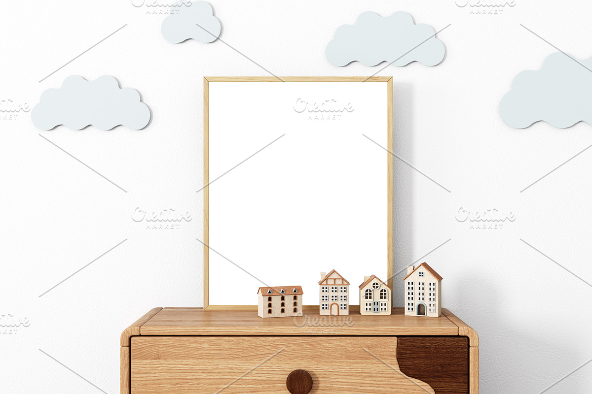 Frame Mockup Bundle Kids - 14, a Print Template by Mockup Shop (Photo 4 of 21)