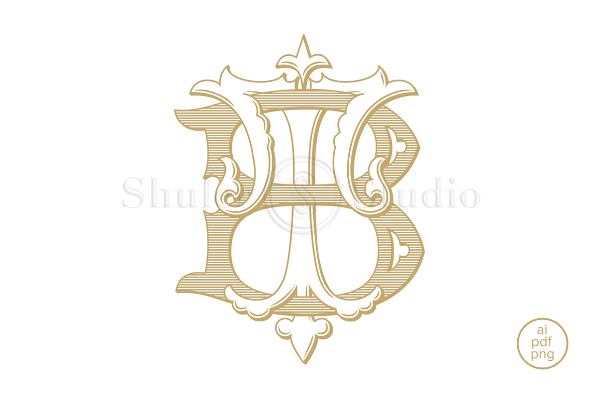 BT Monogram TB Monogram, a Branding & Logo Template by Shuler Studio (Photo 2 of 6)
