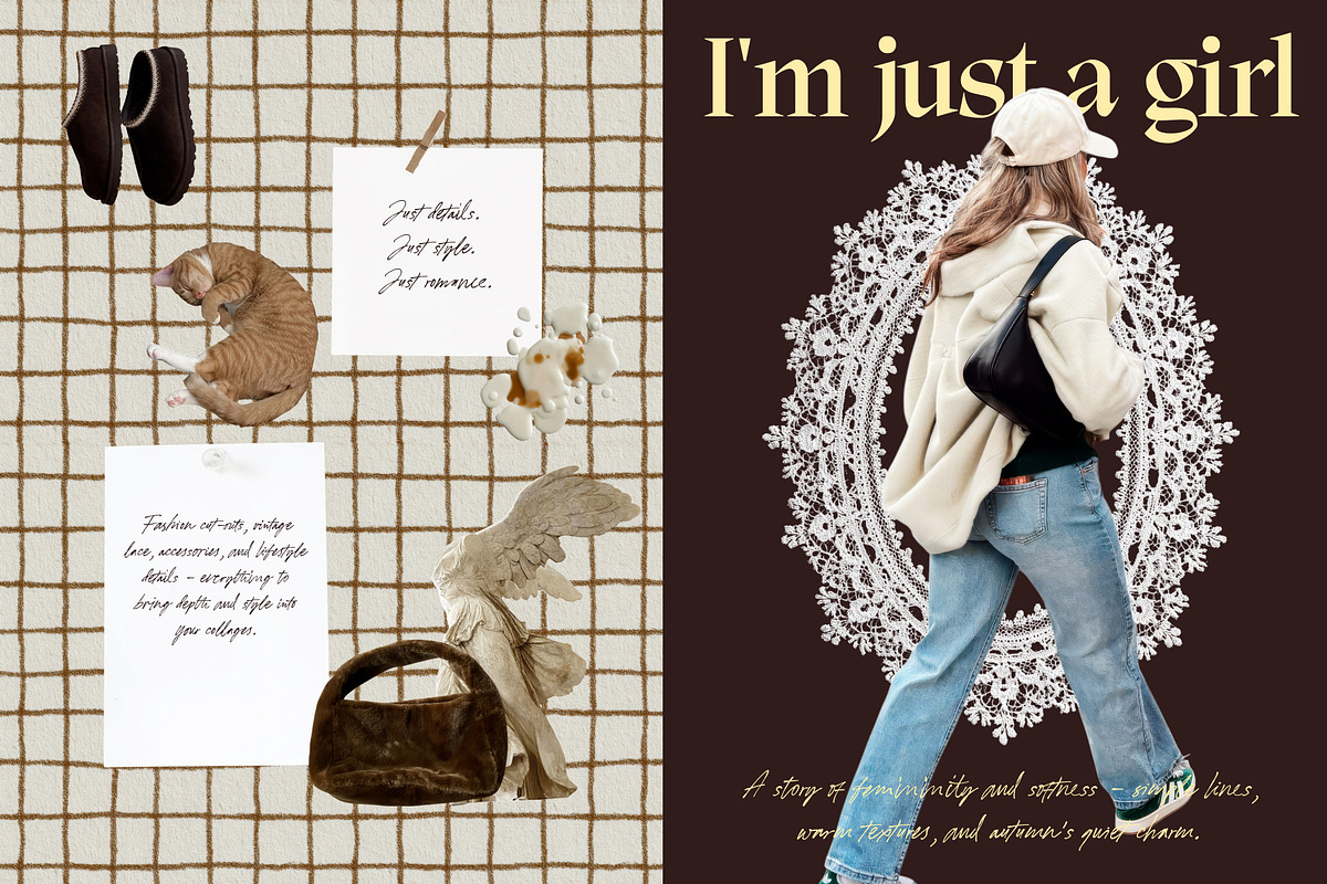 Classic Romance Collage Pack, an Object Graphic by Feelsoul (Photo 2 of 9)