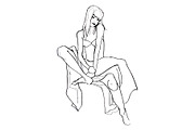 Hand-drawn fashion illustrations, a Person Illustration by Unique Assembly (Thumbnail 2 of 6)
