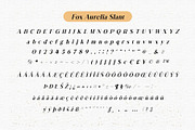 Fox Aurelia (Slant) & Fox Radiant, a Sans Serif Font by Fox7 By Rattana (Thumbnail 12 of 12)