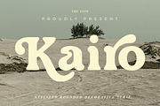 Kairo - Stylized Rounded Font, a Serif Font by The_Type (Thumbnail 1 of 12)