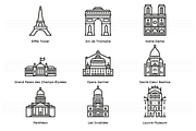 Landmarks of France - Paris, an Icon by Jozsef Balazs-Hegedus (Thumbnail 2 of 6)