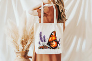 Butterfly Spring Garden Clipart, an Illustration by designcity5 (Thumbnail 4 of 5)