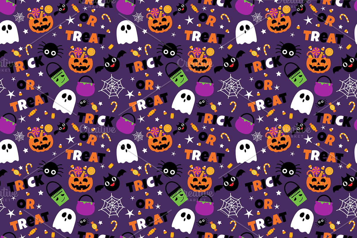 Halloween Party set, a Decorative Illustration by faitotoro (Photo 7 of 7)