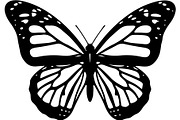 Butterfly Silhouette Bundle, an Object Graphic by Designer_Momina (Thumbnail 18 of 20)