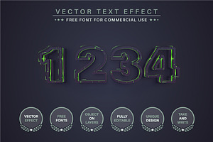 Dino - Editable Text Effect