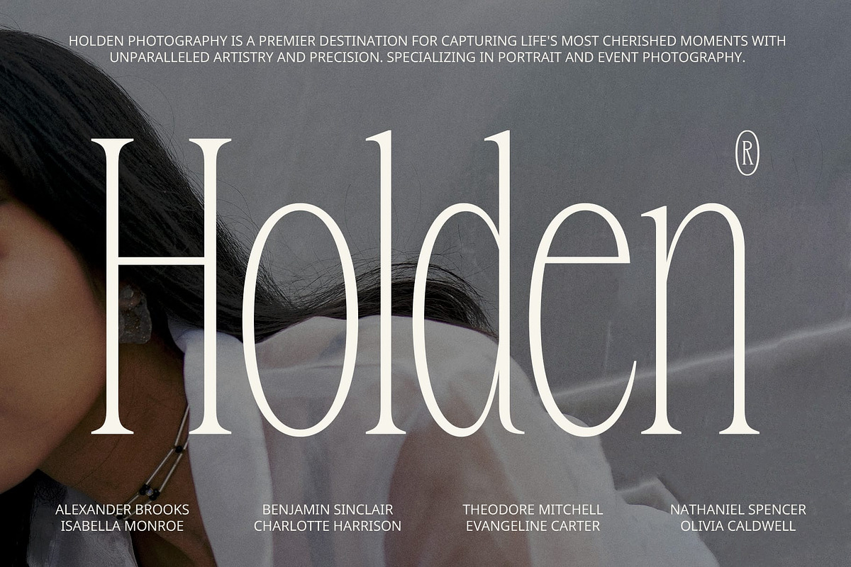 CS Leona – Condensed Font, a Serif Font by Craft Supply Co. (Photo 3 of 8)
