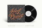 Morchain Script, a Script Font by Letterhend Studio (Thumbnail 8 of 9)