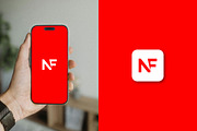 Modern NF Letter Logo Design-NexFold, a Branding & Logo Template by arhabib (Thumbnail 4 of 12)