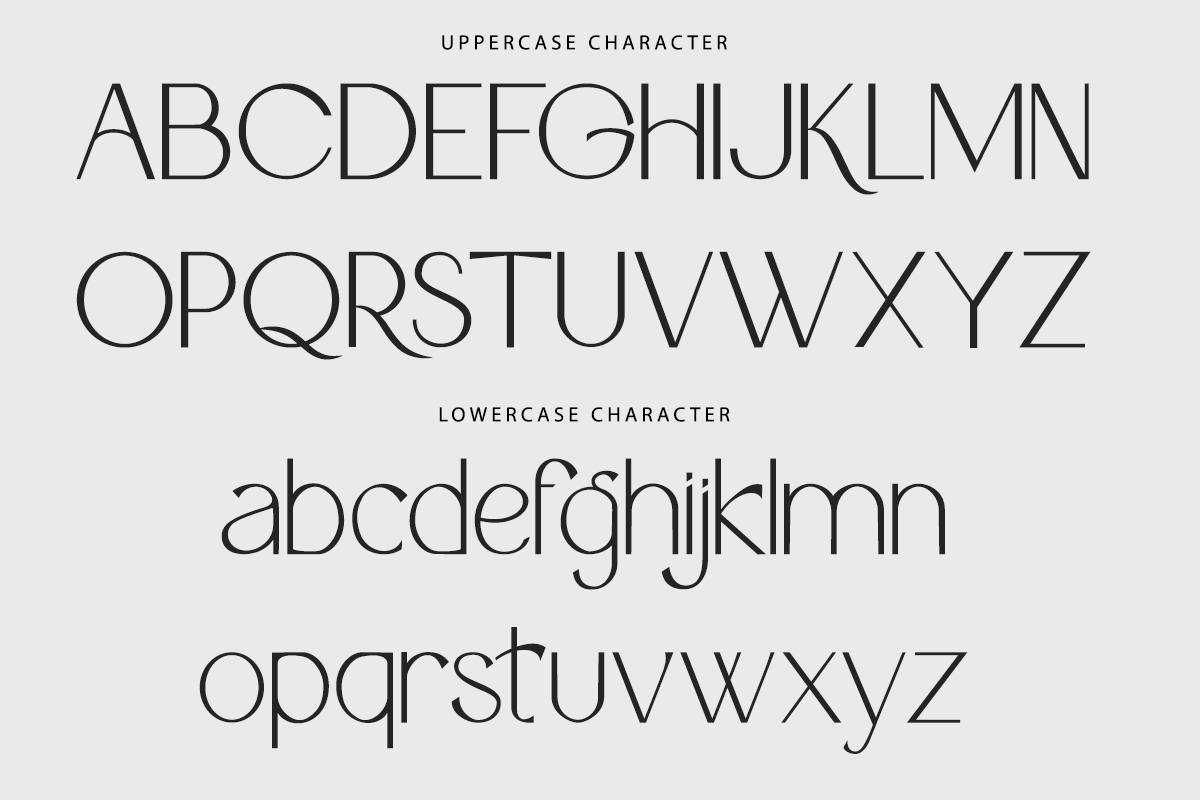 Logate - Chic Ligature Sans Font, a Sans Serif Font by Font Liner (Photo 11 of 13)
