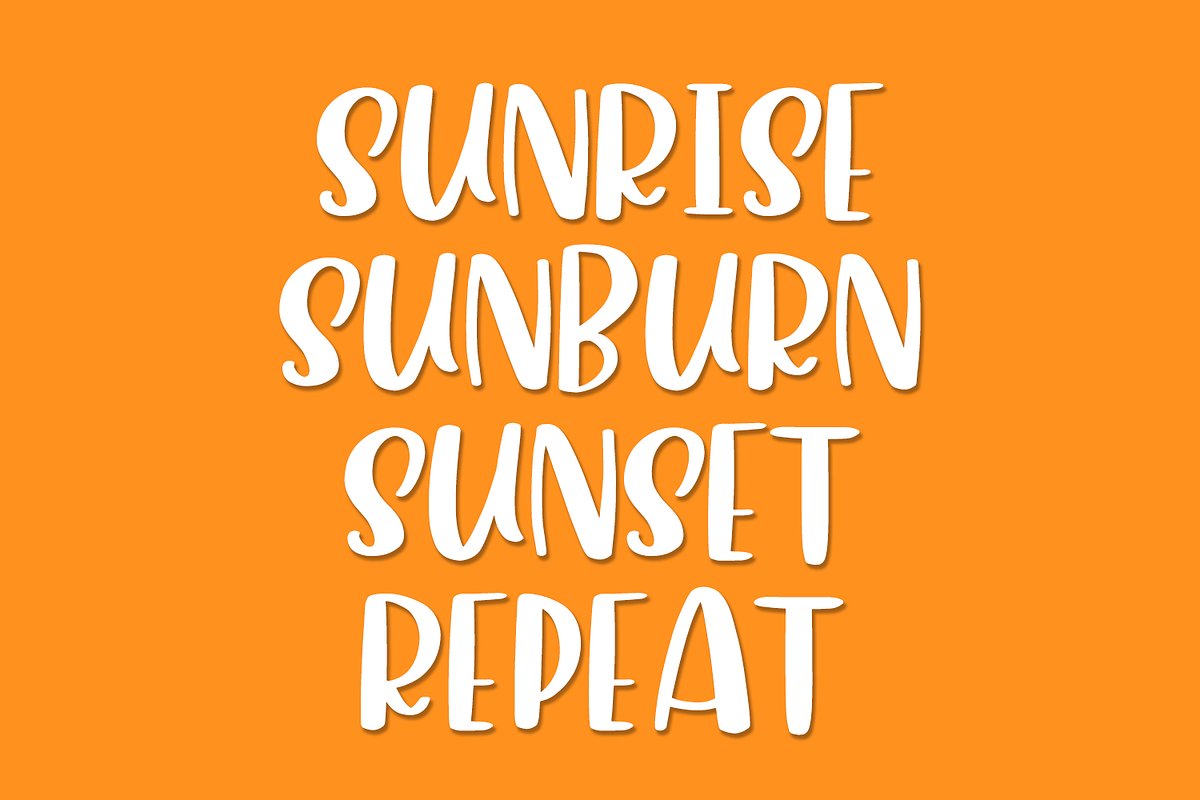 Glamper Sans, a Sans Serif Font by Beck McCormick (Photo 7 of 10)