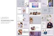 Modern PowerPoint Presentation, a Presentation Template by Templits (Thumbnail 1 of 10)