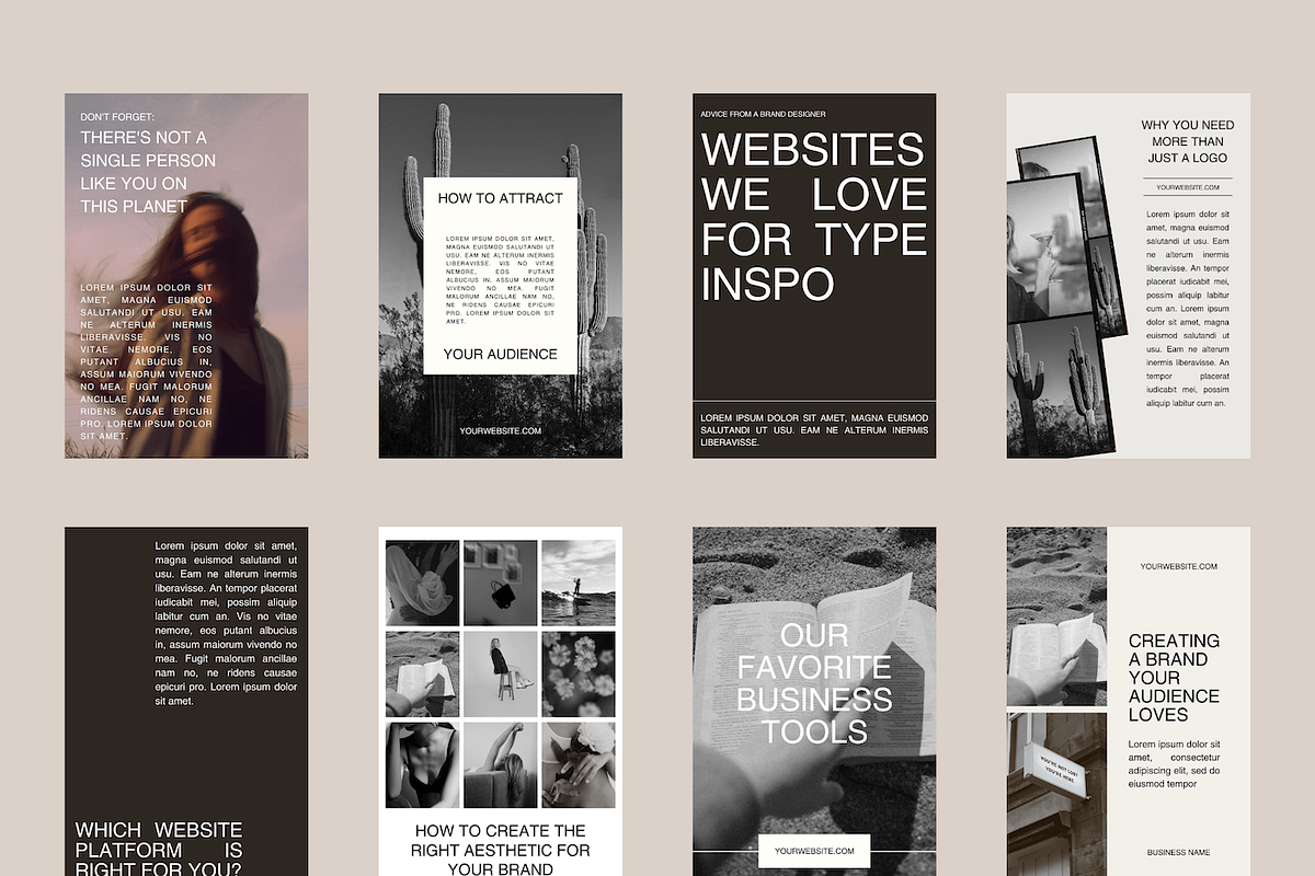 Idea Pin Pinterest Templates, a Social Media Template by Brand & Bloom (Photo 6 of 9)