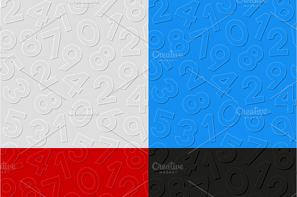 Set Of Seamless Patterns