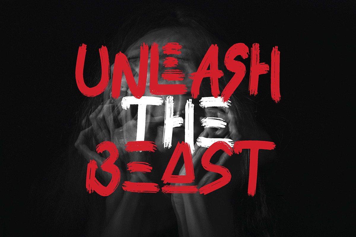 Drakhon Brush, a Handwritten Font by Eltypesstudio (Photo 3 of 11)