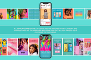 Colorful Instagram Template Bundle, a Social Media Template by SunshineStudioBoutique (Thumbnail 9 of 10)