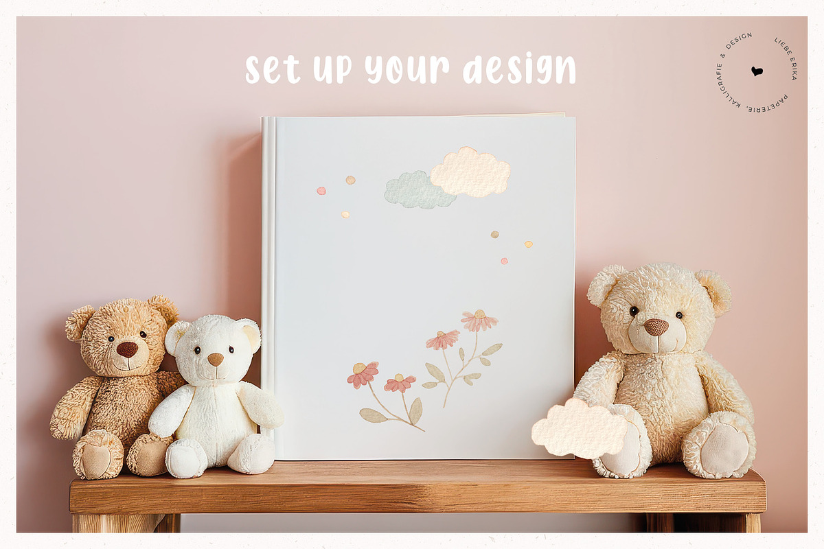 Nature Kids Bundle Watercolor, an Illustration by liebe.erika - Papeterie (Photo 4 of 5)