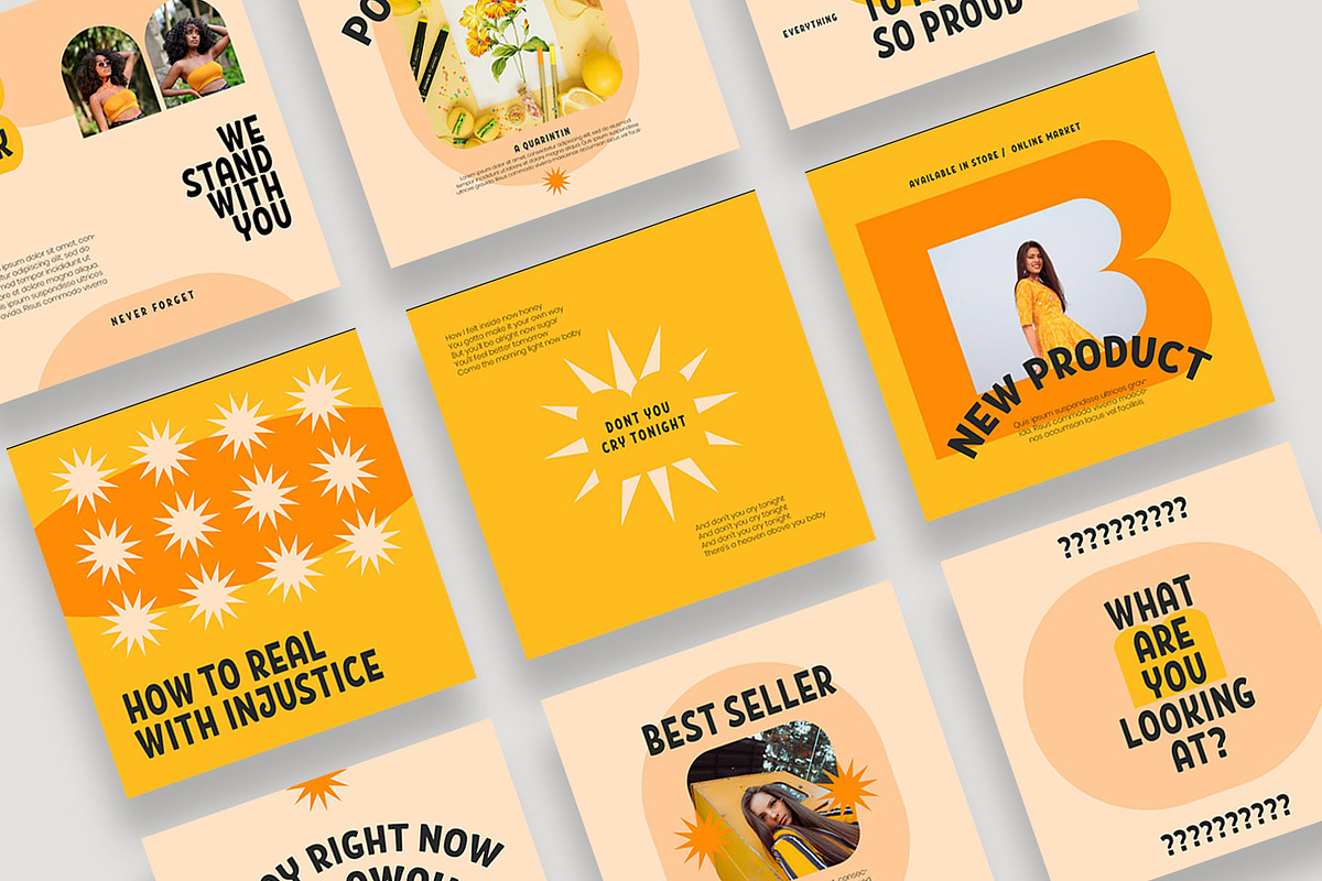 Ssayanvu Instagram | Canva & PSD, a Social Media Template by Azruca