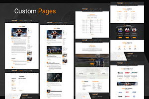 American Football - WordPress Theme