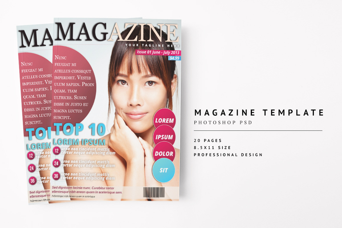 Magazine Template 13, a Magazine Template by pmvch (Photo 1 of 9)