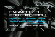 Vorixon Futuristic Display Font, a Sans Serif Font by mesuka (Thumbnail 2 of 5)