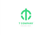 T company logo template., a Branding & Logo Template by Anton Akhmatov (Thumbnail 2 of 3)