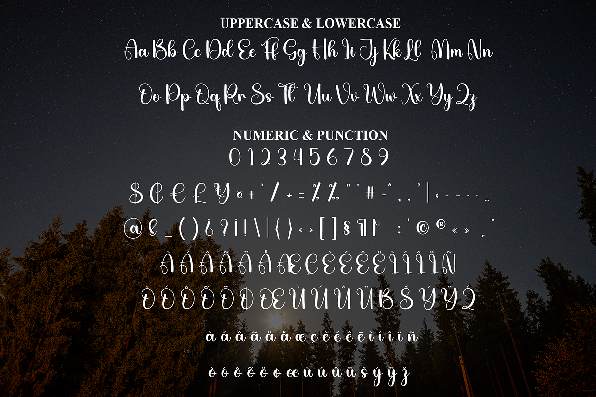 Night | Script Font, a Handwritten Font by Scratchones (Photo 7 of 9)