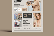 Fashion Flyer Template, a Flyer Template by MightyDesign (Thumbnail 5 of 8)